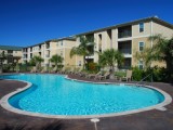 Swimming pool and Apartment housess