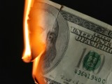 Dollars burn