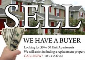 Multifamily buyer needs your property!
